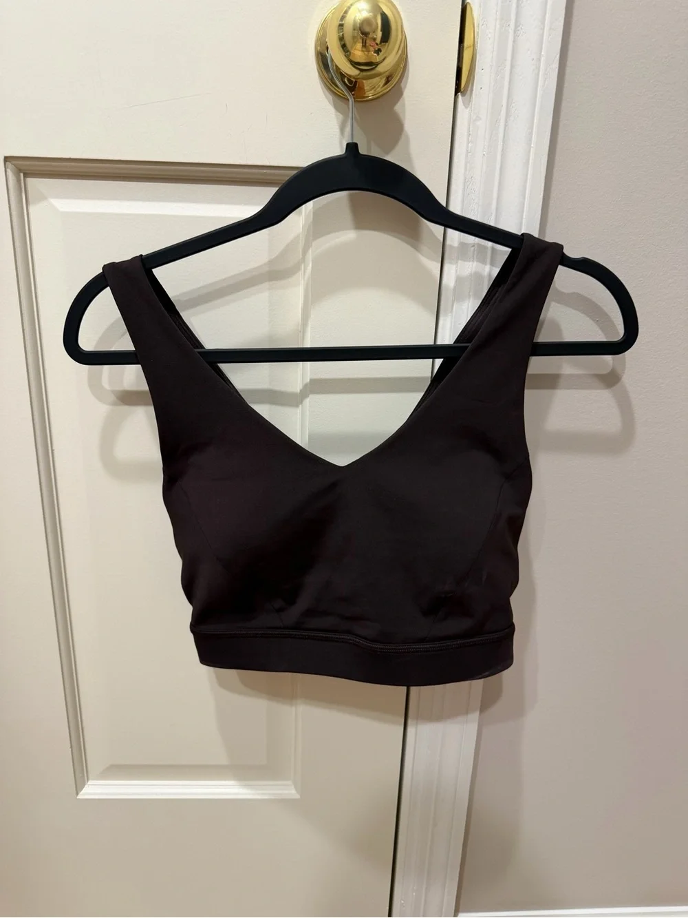 lululemon athletica sports Bra in Dark Plum